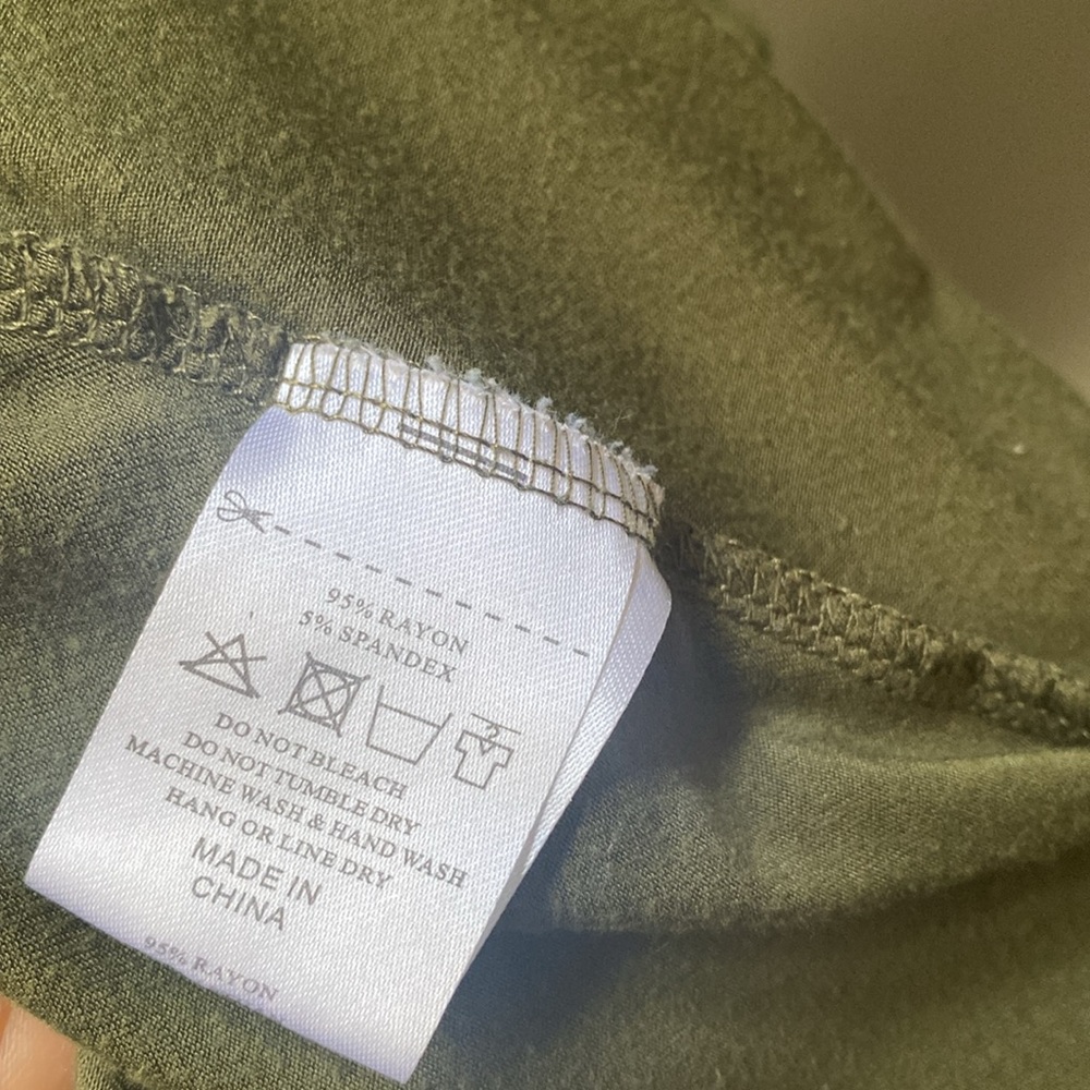 LARACE Olive Green Short Sleeve Dress Tee - Picture 11 of 11
